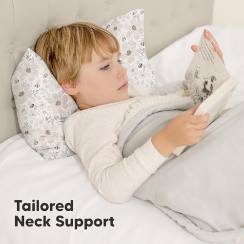 Toddler Pillow with Pillowcase, 13x18 My Little Dreamy Pillow (Flora Vale) - color: Flora Vale