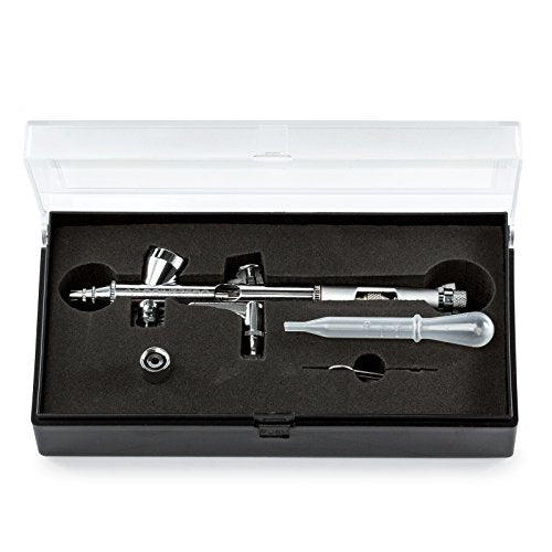 PointZero Precision Dual-Action 2cc Gravity-Feed Airbrush MAC Crown Cap .2mm