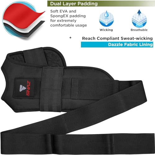SHAZ Foot & Calf Stretcher, Fascia Hamstring Stretcher for Plantar Fasciitis, Achilles Tendonitis, Heel Spurs & Shin Splints - Yoga Leg Stretching Strap for Back Pain - Flex Strap for Physical Therapy