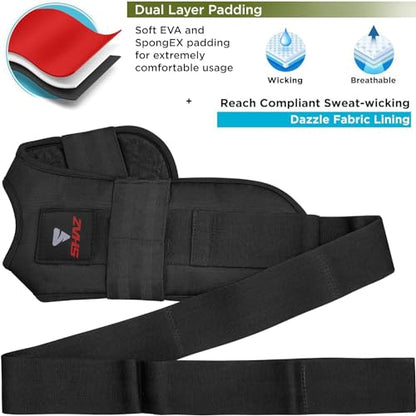 SHAZ Foot & Calf Stretcher, Fascia Hamstring Stretcher for Plantar Fasciitis, Achilles Tendonitis, Heel Spurs & Shin Splints - Yoga Leg Stretching Strap for Back Pain - Flex Strap for Physical Therapy