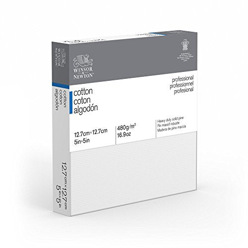 Winsor & Newton Professional Cotton Canvas, 5" x 5" - size: 5" x 5", style: Cotton