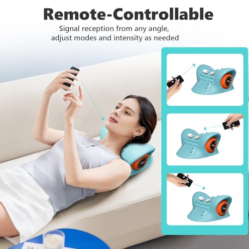 Neck Massager 3 in 1 Portable Massager with Heat & Comfortable Stretching