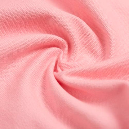 Cotton yoga mat bag with Pockets and Adjustable Strap - Full Zip Cargo Yoga Mat Carrier Bag - Bag for 1/4" 1/3" Thick Yoga Mat - color: Pink, size: L