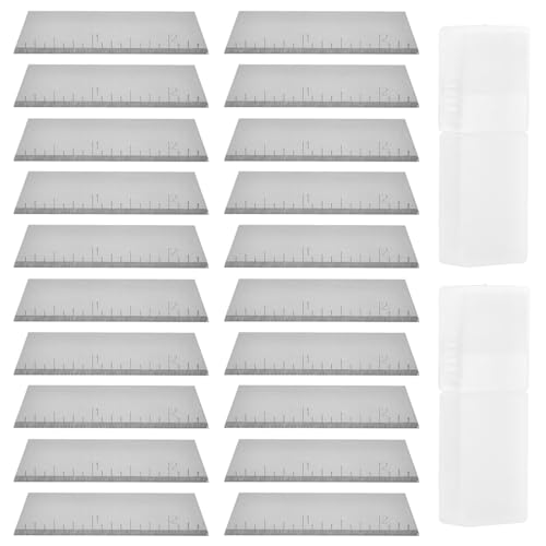 20 PCS 2-1/2" Replacement Blade, Cutting Tool Compatible with Crafts-man Handi-Cut 37301 37251 401 37300 37310 37252 Replace Knife Blades(High Carbon Steel)