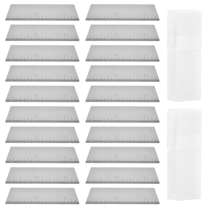20 PCS 2-1/2" Replacement Blade, Cutting Tool Compatible with Crafts-man Handi-Cut 37301 37251 401 37300 37310 37252 Replace Knife Blades(High Carbon Steel)