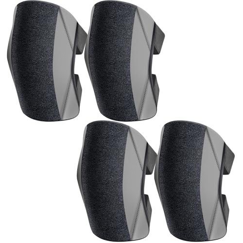 2 Pack Garden Knee Pads for Men Women, Lightweight Waterproof KneePads for Gardening, Anti Slip Leather Foam Padding Kneeling Pads for Flooring and Carpet Cleaning, House work, Gardening Maintain, Knee Protector,Gray - color: Gray, size: 2 Pair