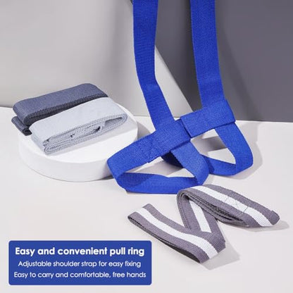 AKOAK Adjustable Yoga Mat Strap, Multi-purpose Strap, Durable Yoga Mat Carrying Strap (Excluding Yoga Mat), Pack of 1 - color: Dark Blue