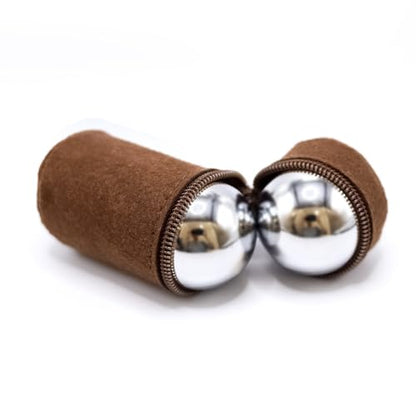 1.5-inch Stainless Steel Chiming Baoding Balls – Hand Exercise & Meditation Balls for Stress Relief, Ideal for Home, Office & Travel (1.5inch) - size: 1.5 Inch (with bell sound)