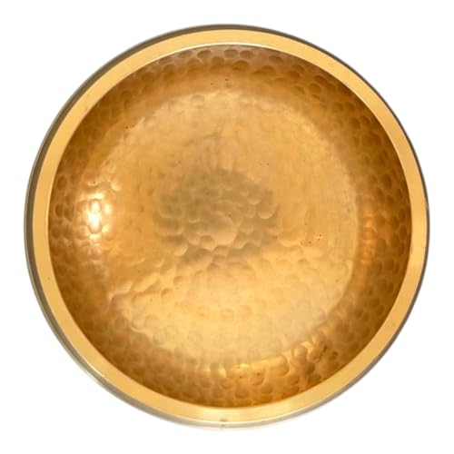 4 Inch Hand Hammered Singing Bowl Gift Set - Includes Wooden Mallet, Cushion & Gift Box - Mindfulness & Yoga Tool for Stress Relief - Spring Wellness Ritual - Made in Nepal - size: 4 inch