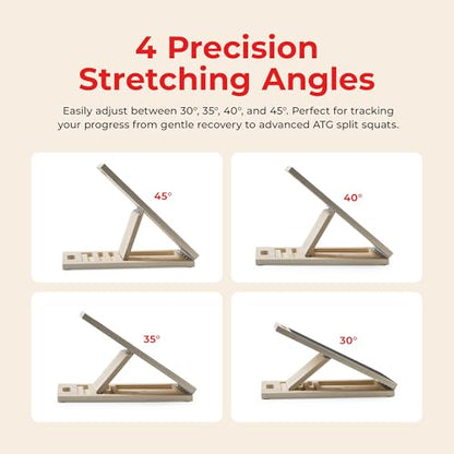 Sunny Health & Fitness Adjustable Calf & Ankle Stretcher - color: Tan