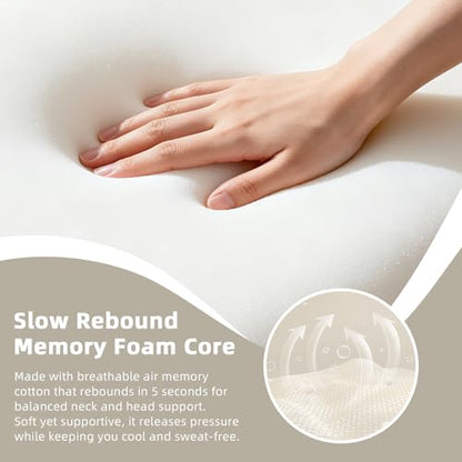3-in-1 Neck Massage Pillow，Heat Therapy, Vibration and Traction