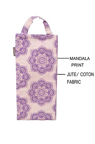 Yoga Sand Bag Jute/Cotton Unfilled for Yoga Weights and Resistance Training