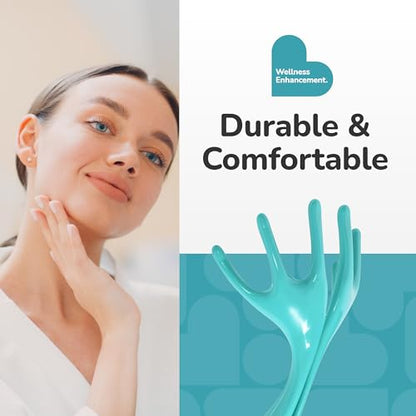 BioSwiss Head Massager, Handheld Scalp and Temple Tingler and Scratcher, Relaxing Hair and Head Stimulation Tool - style: Scratcher