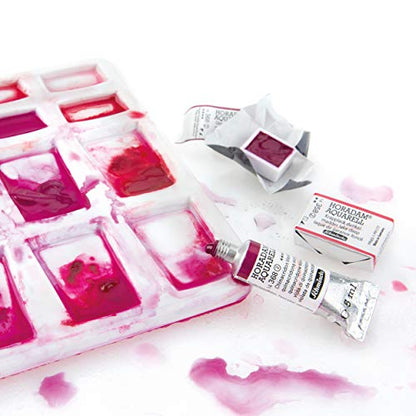 Schmincke - HORADAM® AQUARELL color box with 24 finest watercolors, 74324097, Premium metal box, painting set, 24 x 1/1 pans - style: 24 x 1/1 pans