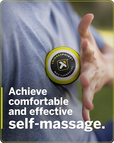 TRIGGERPOINT Foam Massage Ball - Deep Tissue Relief for Muscle and Joint Pain - Mimics Therapist's Hands - Targets Small Muscle Tightness - Lightweight & Easy to Clean MB1 (Pack of 12) - size: 2.6 Inch (Pack of 12), style: MB1
