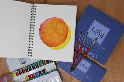Fabriano 1264 Watercolor Pad, Bright White - size: 11 x 15