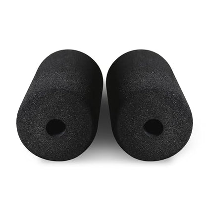 WF Athletic Supply Foam Foot Pads, Foam Roller for Gym Exercise Machines Equipment Replacements, Roller Pad for Leg Extension, PEC Deck Pads for Weight Bench, Sold by Pair (8” x 4” OD x 0.875” ID) - color: 8” X 4” Od X 0.875” Id