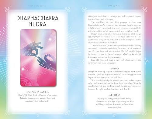 Yoga Mudra Oracle Book & Card Deck: Includes 44 cards and a 128-page book (Sirius Oracle Kits)