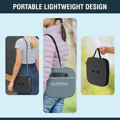 NUMANU Collapsible Stool for Adults, 3-in-1 Cushion + Bag, 620 lbs, Square - size: Square (Stool & 3IN1 Carry Bag)