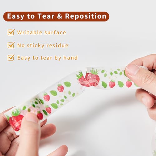 Kwaii Washi Tape 30 Rolls, Decorative Masking Tape for Junk Journal, Scrapbooking Supplies, DIY Crafting Supplies - style: Kwaii