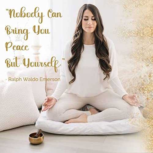 Tibetan Singing Bowl Set with Healing Mantra Engravings — Yoni Meditation Sound Bowl Handcrafted in Nepal — Yoga, Chakra Healing, Stress Relief, Mindfulness - size: 4 Inch Yoni Bowl