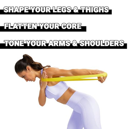 Beachbody Resistance Bands for Booty and Thigh Workouts, Unisex Strength Workout Exercise Loops for Women & Men, Light, Medium & Heavy Resistance Levels, 12 Inch, 3 Pack - size: 9 Inch