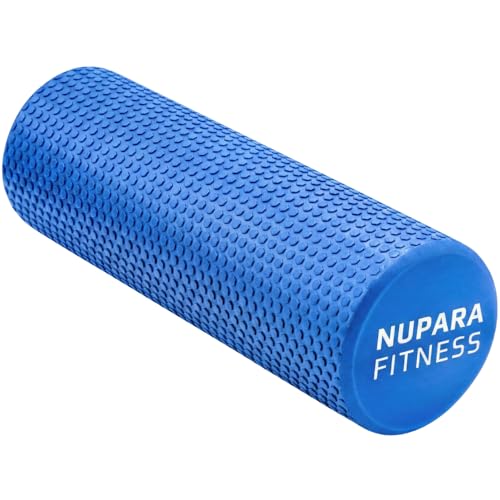 Foam Roller for Physical Therapy & Sports | Yoga Foam Roller | Foam Roller for Exercise, Foam Roller for Back, Foam Exercise Roller, Pilates Roller Foam - color: Dark Blue, size: 18 Inch - Large