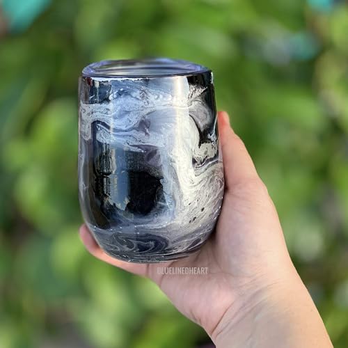 Pixiss Grayscale Alcohol Ink Set - 5 Shades of Highly Saturated Alcohol Ink for Epoxy Resin Supplies, Yupo Paper, Tumblers, Coasters - Resin Colorant for Epoxy Resin and Resin Art Supplies - color: White