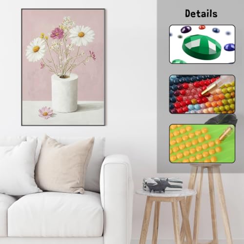 GUMITOON Diamond Art Kits for Adults-Pink Bow Full Drill Diamond Dots Paintings for Beginners, Round 5D Paint with Diamonds Pictures Gem Art Painting Kits DIY Crafts Kits 12"x16" QCY-149 - color: QCY-171