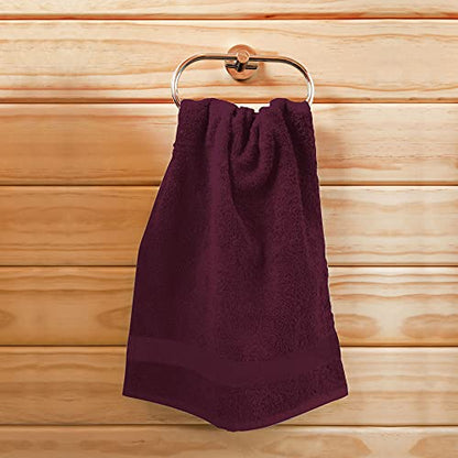 Utopia Towels Salon Towels, Pack of 24, 16x27 in, 100% Cotton, Burgundy - color: Burgundy, size: 24 Pack