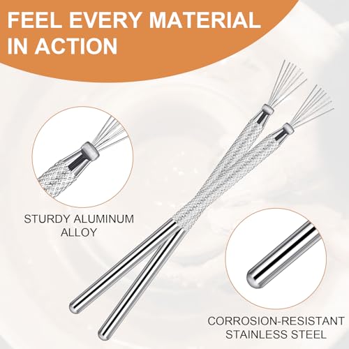 4 Pcs Ceramic Tools Polymer Clay Wire, Ymapinc Feather Wire Scoring Tool Pottery Tools Clay Needle Ceramics Texture Tool for Ceramic Sculpting Texturing Modeling Scoring Pottery Supplies