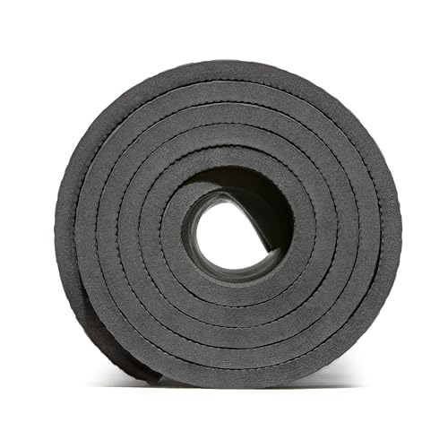 adidas Yoga Mat - Eco Friendly - Non Slip, Durable Textured Surface - color: Black, size: 10 mm