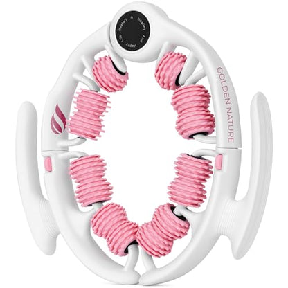 Cellulite Massage Roller - Anticellulite Massager for Thighs, Neck & Body - Fascia Massage Tool with Detachable Rollers - Handheld Lymphatic Drainage Tool for Deep Tissue Exercise