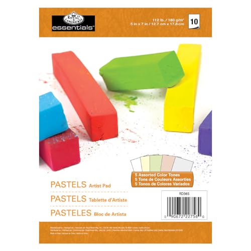 Royal & Langnickel 5"X7" Assorted Colors Artist Pastel Pad (RD365)