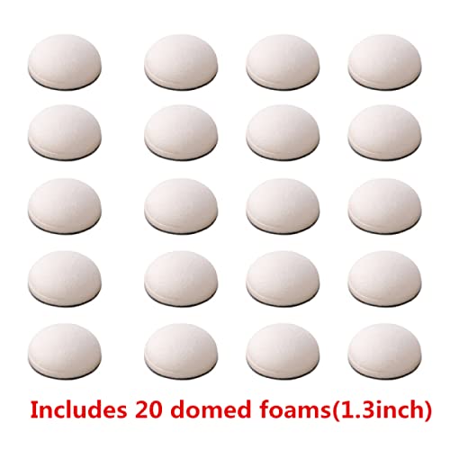 BAOFALI 20PCS Ink Blending Round Head Foams Replacement Refill Foam for Foams Scrapbooking Painting Drawing Art Supplies Handle Ink Tools Embossing Stencils - size: 20PCS( 3 cm/1.2 inch )