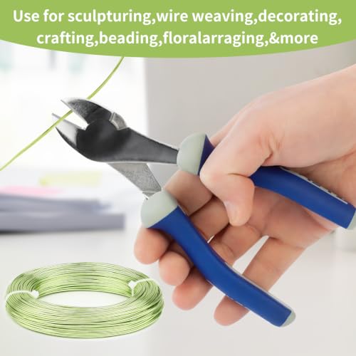 18 Gauge Aluminum Craft Wire, 164FT 1mm Bendable Metal Wire for Jewelry Making, Wreath Making, Beading(Neon Green) - color: Neon Green
