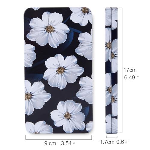 20Pcs Full Pans Watercolor Tin Palette Paint Case with Magnetic Stripe | Metal Art Paint Mixing Tray,3ml Empty Full Pans,Portable Empty Paint Box for DIY Watercolor Oils Acrylics Drawing,Flower - color: Flower