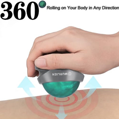 Massage Roller Ball, Tight and Sore Muscles Relief, Manual Massager, Alleviating Shoulder, Arms, Back, Legs, Calves or Muscle Tension - Green | Alleviating Shoulder, Arms, Back, Legs, Calves or Muscle Tension - Green - color: Green