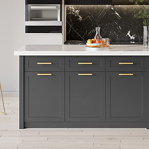 DWIL Matte Finish Furniture Paint - 32 Oz Wood Paint for Cabinets, Doors, Tables, and Dressers Refinishing - Water-Based, Non-Toxic & Odorless, Easy to Apply(Anthracite Gray)-With Tools - color: Anthracite Gray, size: 32 Ounce (Pack of 1)