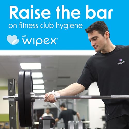 Wipex Gym Wipes Bundle - Get 2 Buckets (1) Lavender Plant-Based Fitness Equipment Wipes & (1) Sanitizing BZK for Skin, Great for Gyms, Yoga Studios, Home, Fitness Centers, 400 Ct (Pack of 2) - size: 400 Count (Pack of 2), style: Bundle: Lavender Bucket &