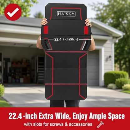 Foldable Mechanic Kneeling Pad,22.44" Wide EVA Foam Mat,1 Pack,Red - color: Red & Black