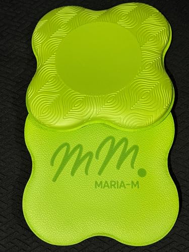 2-Pack Yoga Knee Pad Cushion - Extra Thick Foam Pads for Knees, Elbows, Wrists, Hands, and Head Cushioned Knee Pad for Yoga Non-Slip Yoga Knee Pads Knee Support Pad for Yoga Yoga Knee Pad Set for Joint Comfort High-Density Yoga Knee Cushions