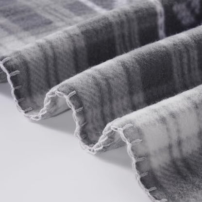 CAI TENG Fleece Blanket 6 Pack 50 X 60 Inch Christmas Blankets Throw Grey - color: Christmas Grey