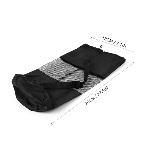 Yoga Mat Bag, Lightweight Mesh Net with Adjustable Strap for Comfortable Carrying for Yoga Mat, Snorkel Tube