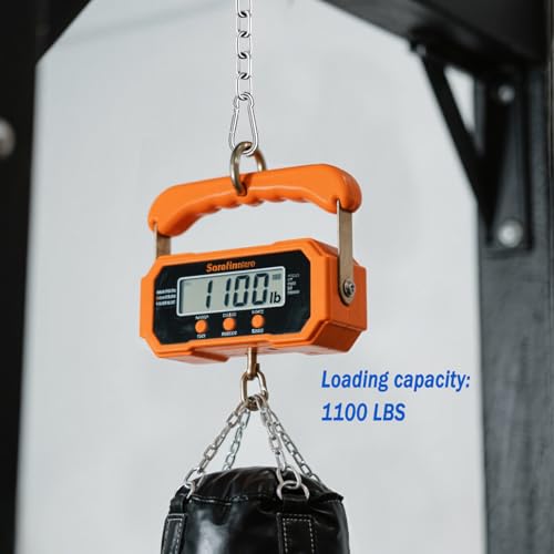Heavy Duty Stainless Steel Chains, Heavy Punching Bag Chain with 2 Carabiners, 550LB Capacity Hammock Hardware Kit for Swing Chairs Hammocks Punching Bags Yoga Trapeze Indoor & Outdoor Gym