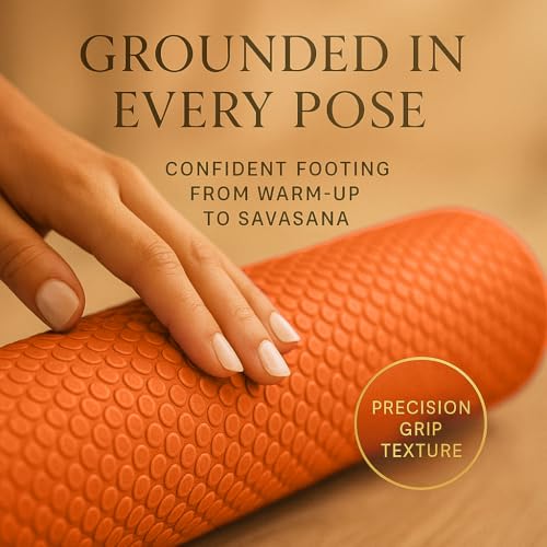 Shanti Diamond Series Yoga Mat - Diamond Shape to expand your Practise, UltraGrip surface, High dencity Cushioning for, Yoga, Pilates, Stretching & Home fitness. - color: Deep Blue Zen
