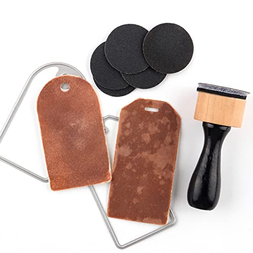 240Pcs/Set Sanding Disks for Use with Mini Ink Blending Tool,Medium-Grit Sandpaper Provides The Ideal Friction to Work on Cardstock, Chipboard, Wood, and More.DIY Create a Shabby and Worn Look. - size: 240Pcs/Set
