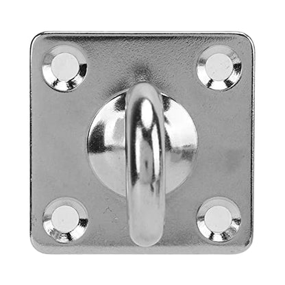 Hammock Chair Hanging Kit, Stainless Steel Swing Ceiling Mount Set, Hanging Kit for Yoga Hammock Sandbag, 250kg/551lb Load Capacity with 4 Screws, Rotating Door Buckle M8