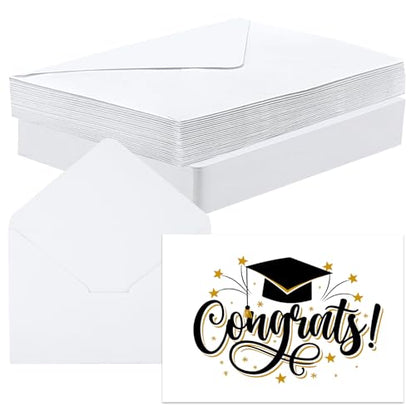 Mototo 30 Set Blank Watercolor Cards with Envelopes 5 x 7 Inch DIY Painting | 140lb/300GSM Single Blank Watercolor Card with Envelope Bulk for Birthday Christmas Handmade Greeting Holiday Card Giving Art - color: 5 x 7 inches, 30 Set