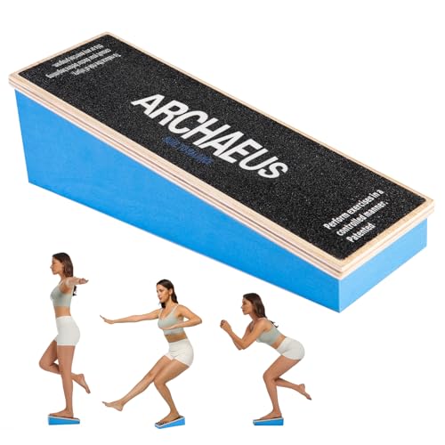 Athletic Balance Boards,Slant Board,Wobble Board,Balance Wedge for Condition Your Body and Prevent Injury - color: Blue
